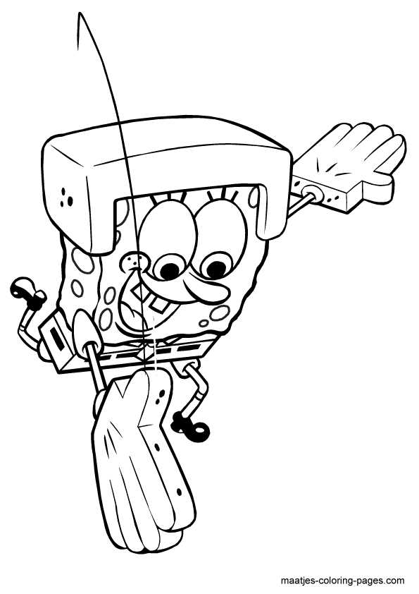Sponge Bob kolorowanki
